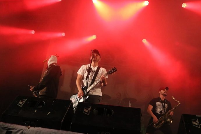 Archivo - La banda italiana Talco