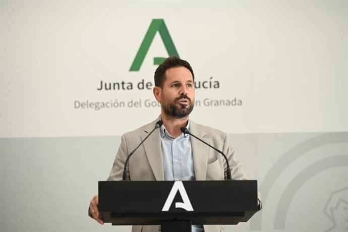 El delegado de Cultura y Deporte de la Junta en Granada, David Rodríguez