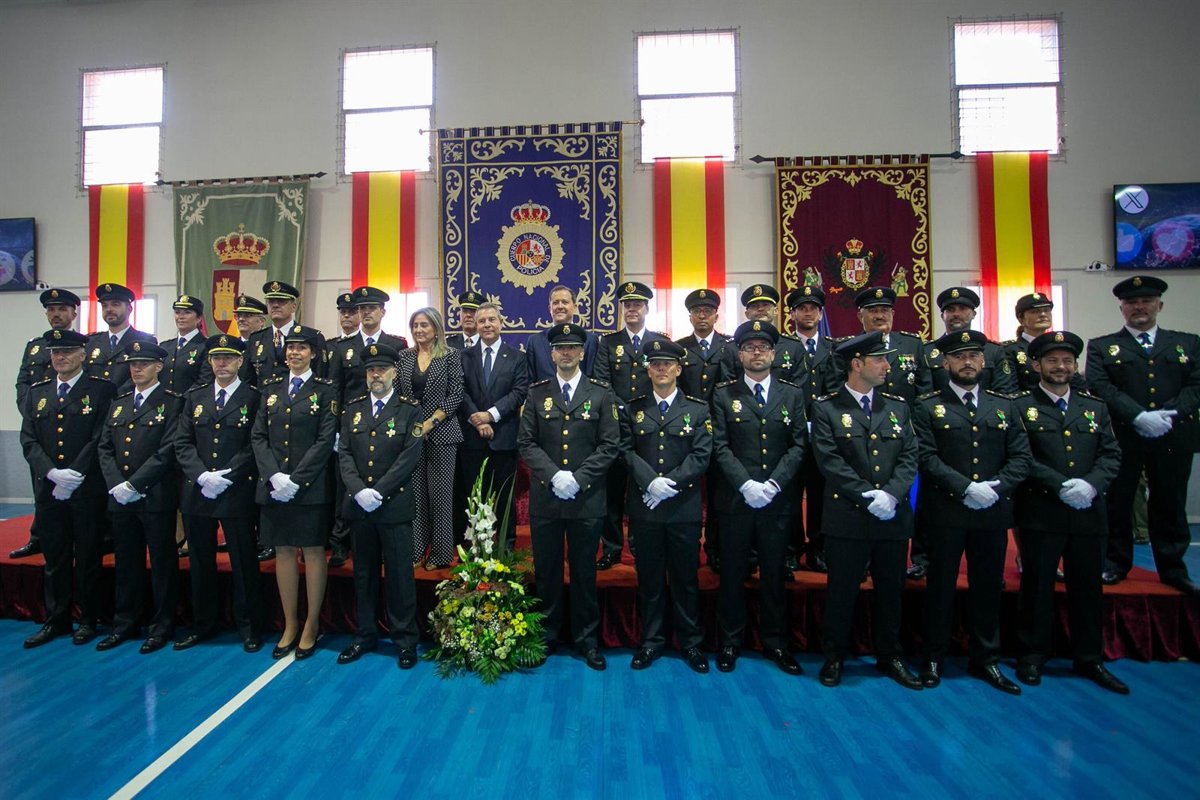 La Policía celebra los Ángeles Custodios un año más reivindicando su trabajo para garantizar la seguridad en C-LM