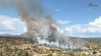 Declarado en Almorox un incendio que alcanza nivel 1 por posible afección a bienes de naturaleza no forestal