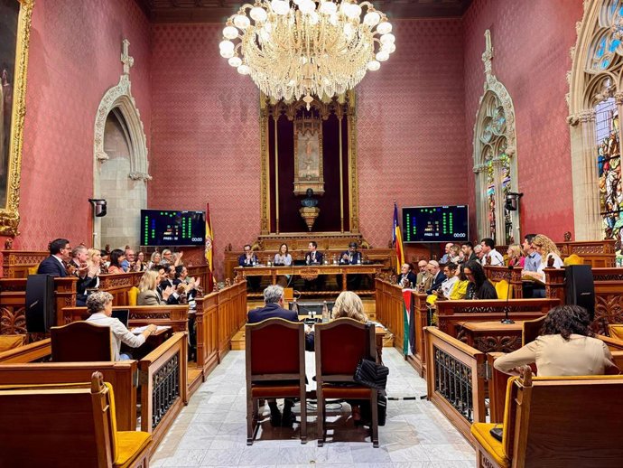Pleno del Consell de Mallorca.