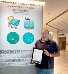 Hotel Apartamento Simón Verde es reconocido con la S de Sostenibilidad Turística