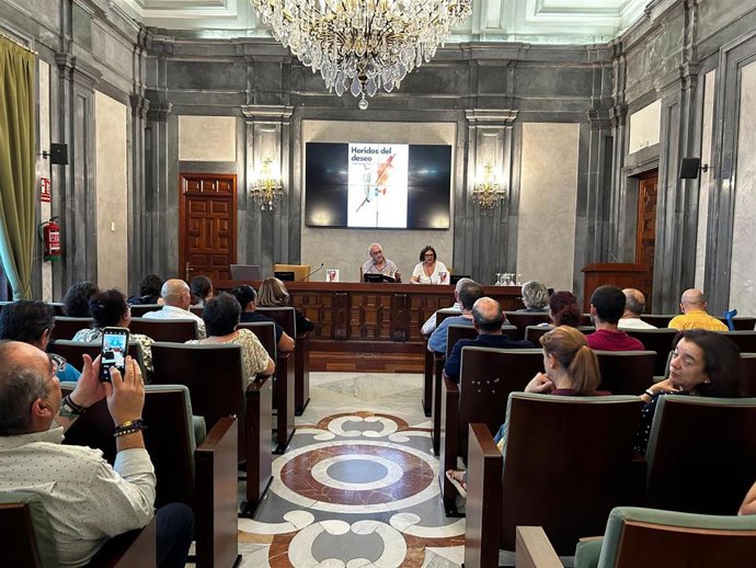 Presentación de 'Heridos del deseo', de José Javier García-Carpintero.
