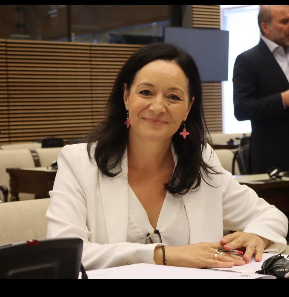 La secretaria general del PSOE de Córdoba, Rafi Crespín.