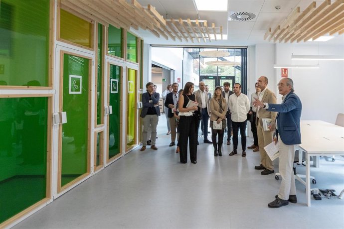 Inauguración del nuevo espacio de coworking en el edificio Bisalia del PCTCAN