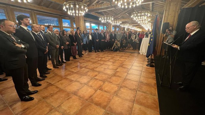 Celebració institucional de la festa nacional d'Espanya a Andorra.
