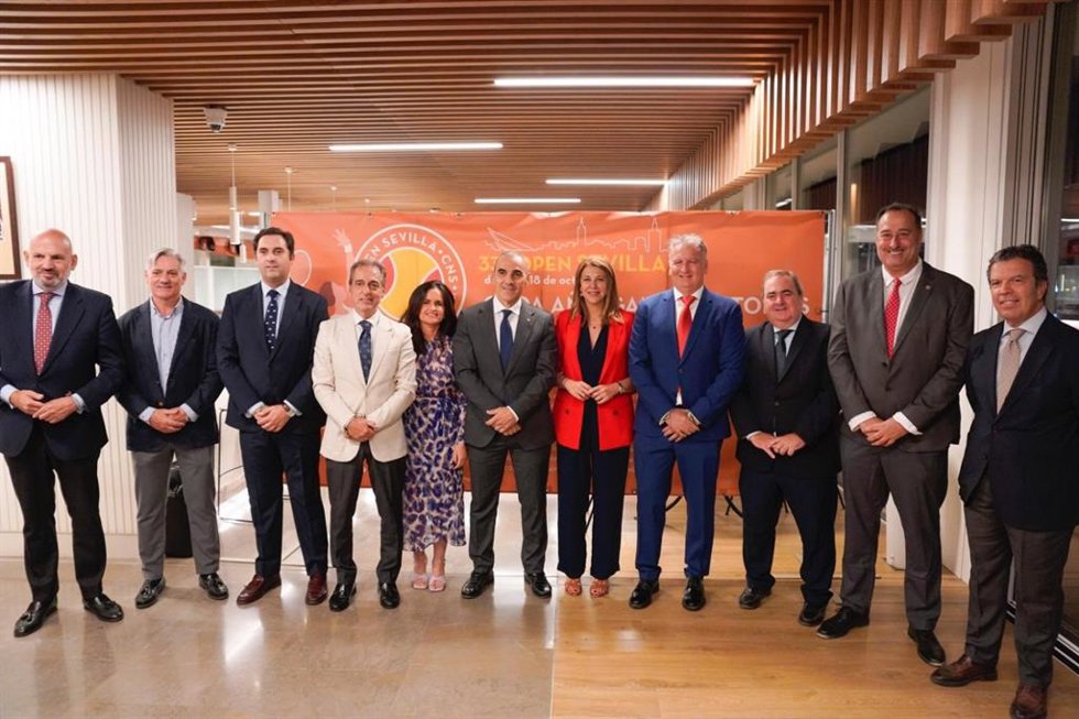 Presentación de la 33 edición del Open Sevilla de Tenis.