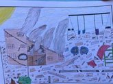 Foto: Gaza a través de los ojos de sus niños: Save the Children publica dibujos con sus sueños