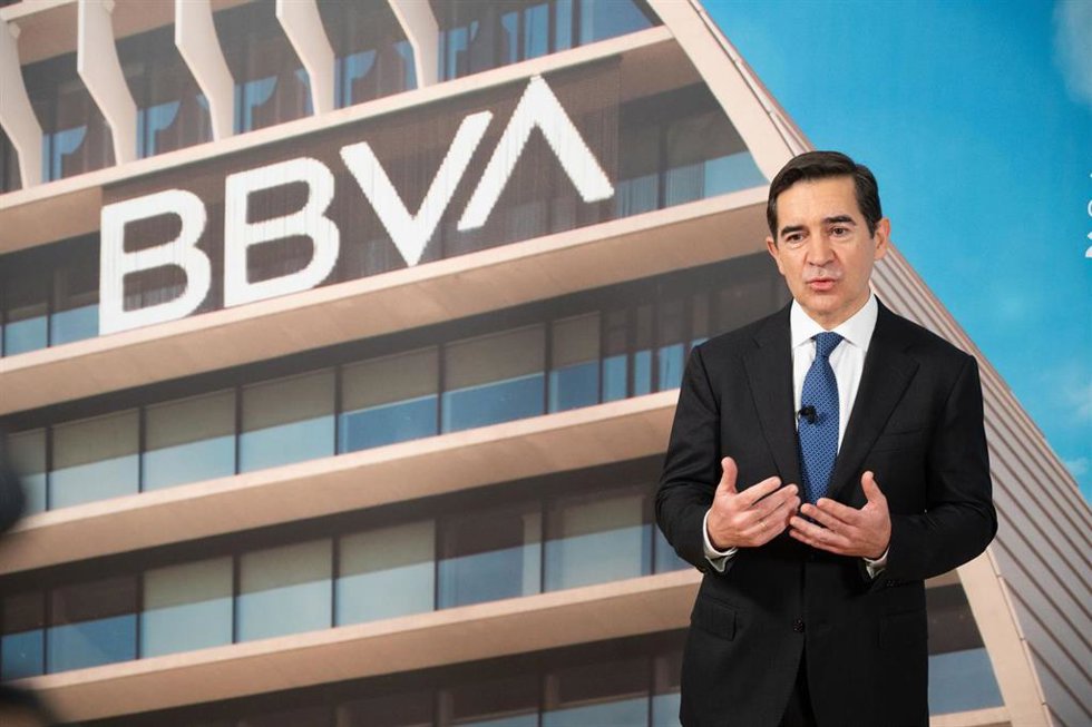 Archivo - El presidente de BBVA, Carlos Torres Vila