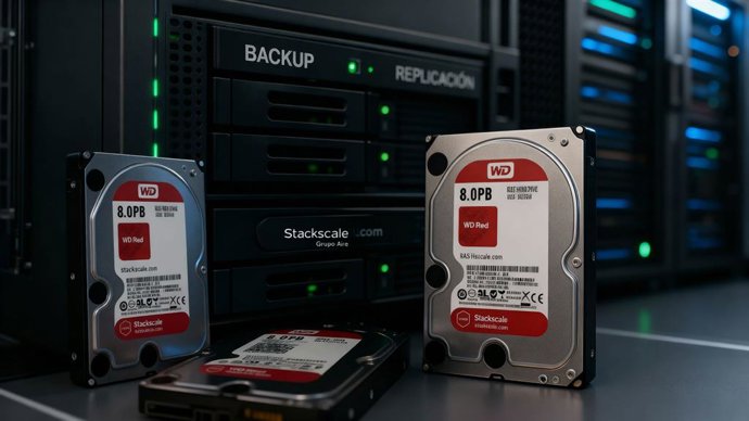 Centro de datos y discos de alta capacidad