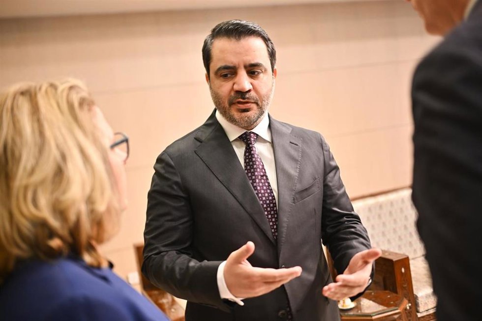 Archivo - El ministro de Exteriores de Siria, Asaad al Shaibani (archivo)