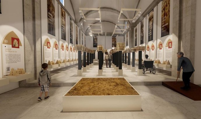 Lanzan una campaña de micromecenazgo para restaurar parte del Monasterio de Santa María la Real de Aguilar de Campoo .