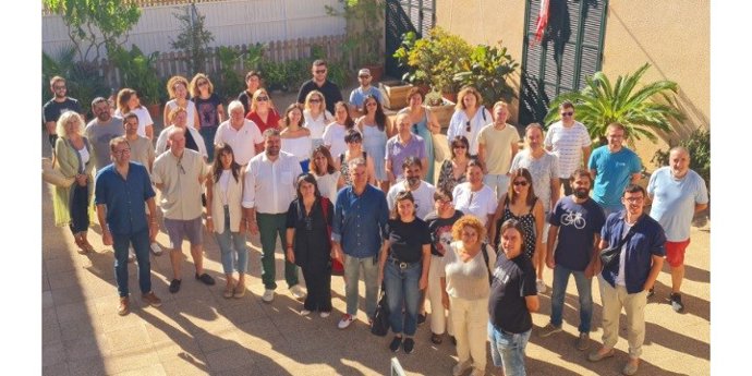 Representantes de MÉS per Mallorca en la asamblea municipalista de la formación.