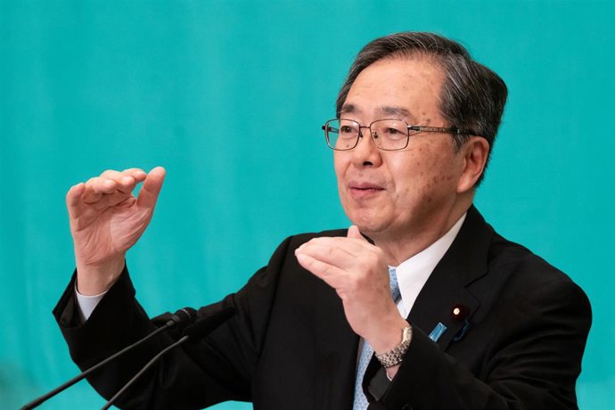 Archivo - Tetsuo Saito, jefe del Komeito 