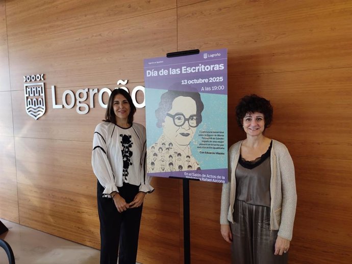 Logroño celebra el Día de las Escritoras con teatro, conferencias y talleres creativos en la Biblioteca Rafael Azcona