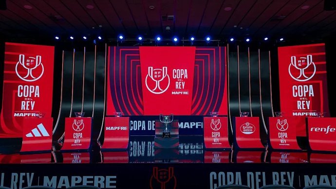 Salón Luis Aragonés de la Ciudad del Fútbol de Las Rozas, sede de la RFEF.