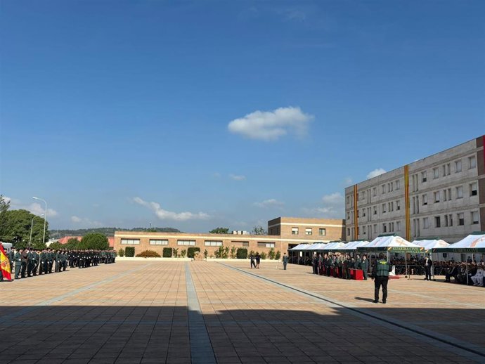 Celebración de la patrona de la Guardia Civil en la Comandancia de Sant Andreu de la Barca (Barcelona)