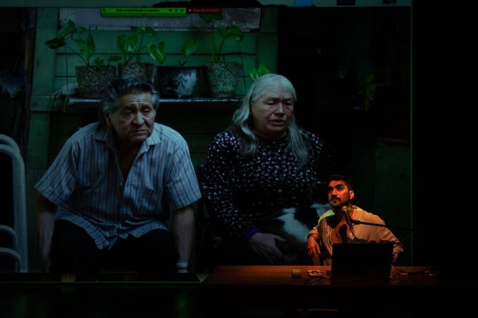 El actor y creador Mauro Malicho Vaca en un instante de ‘Reminiscencia’.