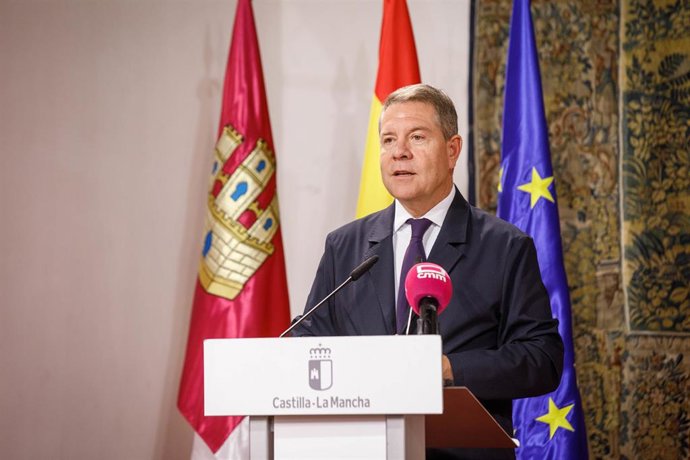 El presidente de Castilla-La Mancha, Emiliano García-Page