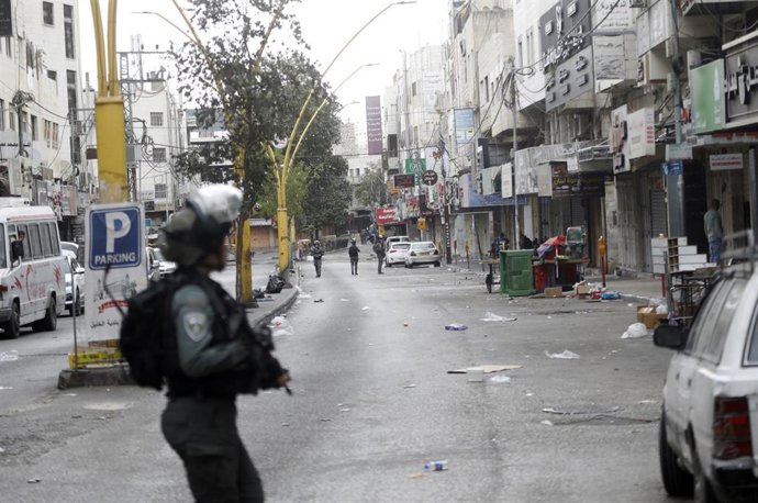 Imagen de archivo de militares israelíes en Cisjordania 