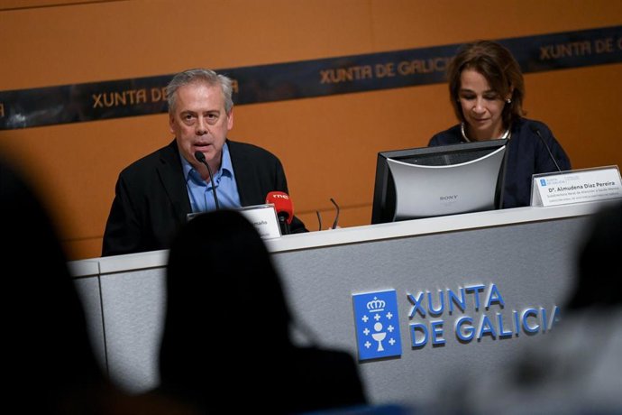 El conselleiro de Sanidade, Antonio Gómez Caamaño