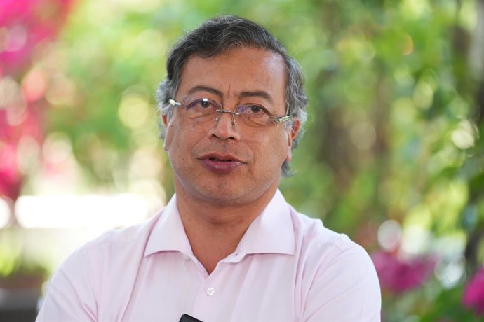 Archivo - Arquivo - Gustavo Petro, presidente da Colômbia