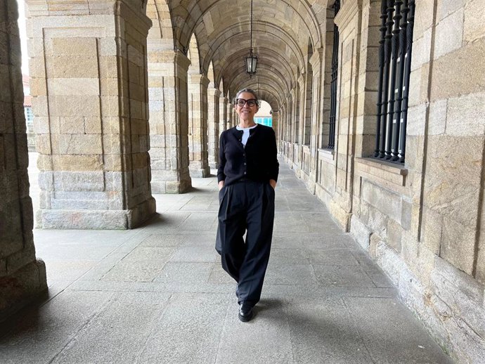 Archivo - La edil no adscrita de Santiago Mercedes Rosón.