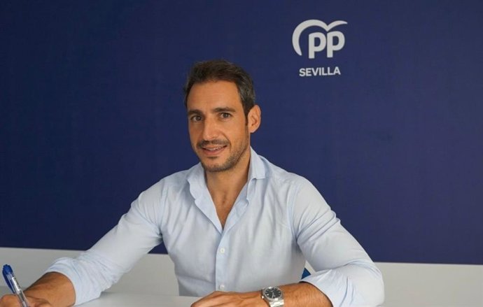 Agustín Aguilera, secretario provincial del PP de Sevilla.