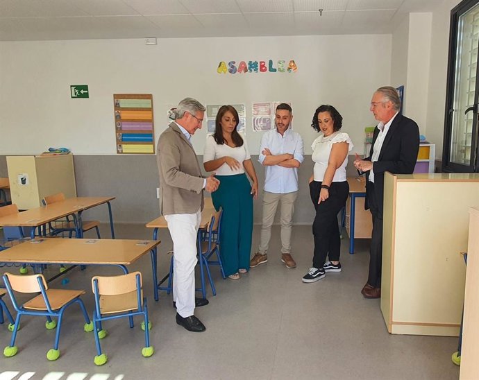 El CEIP La Candelaria, tras la mejora de sus instalaciones.