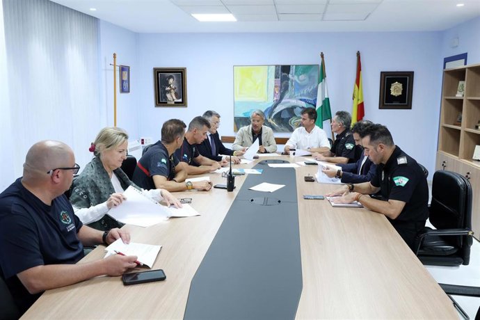 Marbella refuerza su coordinación ante posibles episodios de lluvias torrenciales e inundaciones