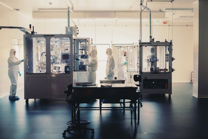 Fabricación de celdas de batería en un laboratorio