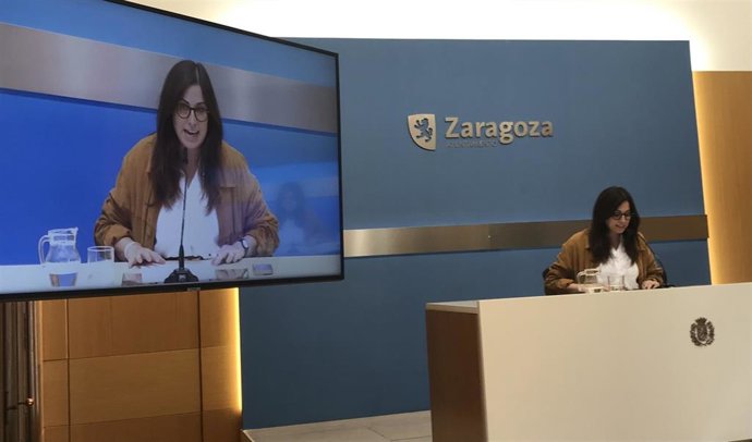 La consejera municipal de Movilidad y Medioambiente del Ayuntamiento de Zaragoza, Tatiana Gaudes