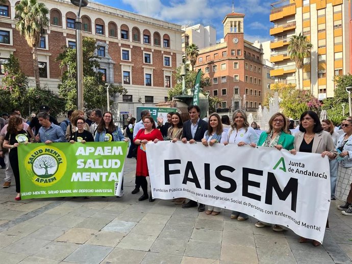 Marcha por el Día de la Salud Mental