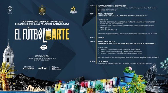 Jornadas Deportivas 'El fútbol como arte. Homenaje a la mujer andaluza' de la RFEF