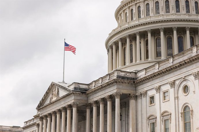 Archivo - Foto del Capitolio, sede del poder legislativo de Estados Unidos (EE.UU.).