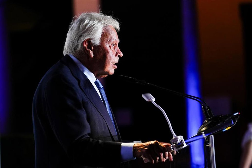 El expresidente del Gobierno Felipe González.