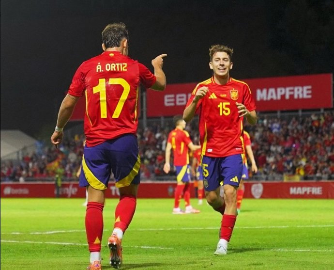 A equipe nacional espanhola sub-21