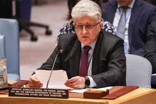 Archivo - El secretario general adjunto para Europa, Asia Central y las Américas, Miroslav Jenca