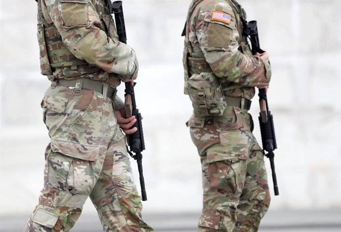 Archivo - Efectivos del Ejército de Estados Unidos.