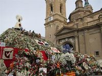 Zaragoza vivirá este domingo el acto más importante de las fiestas del Pilar con un ofrenda de flores que batirá récord