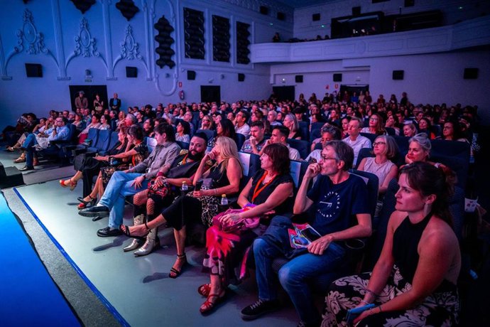 Público asistente a la gala de inauguración del 31 Festival de Cine Francés de Málaga.