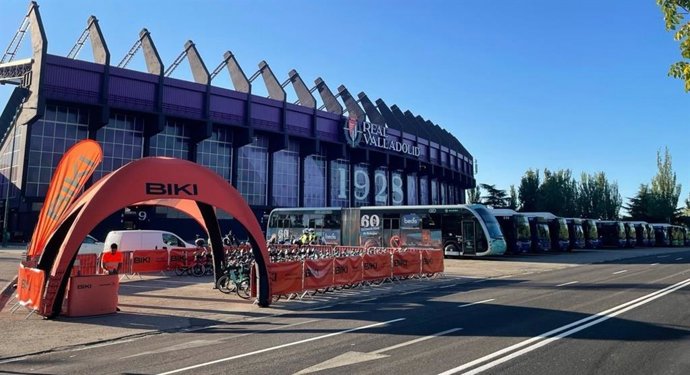 Auvasa facilitará la asistencia al partido de la selección española en el José Zorrilla con líneas de buses y Biki
