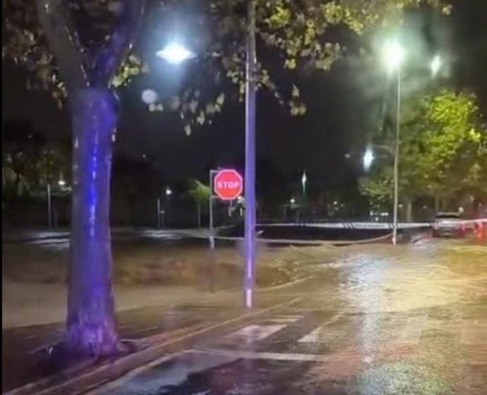 Inundaciones en Pilar de la Horadada (Alicante).