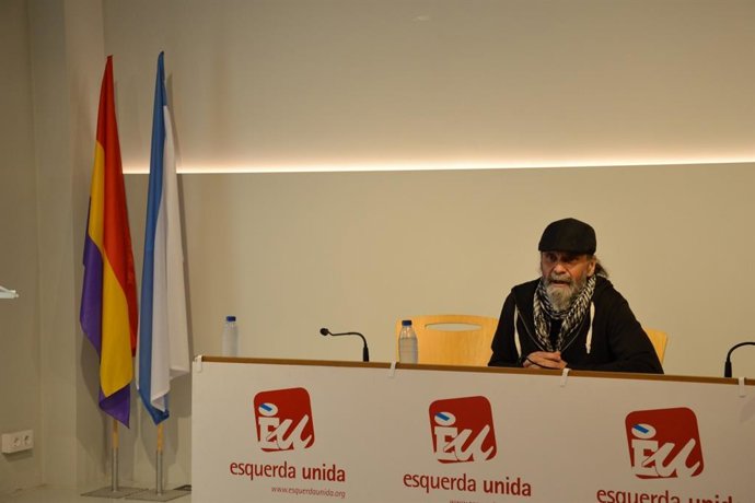 El coordinador nacional de Esquerda Unida, Lino Costas