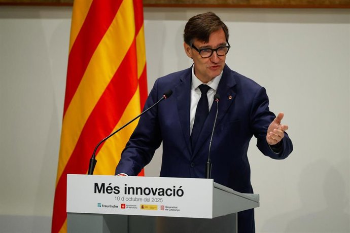 El presidente de la Generalitat de Catalunya, Salvador Illa (Archivo)