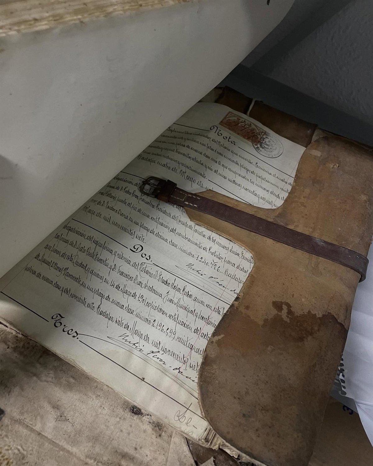El Archivo Histórico Provincial de Badajoz incorpora 420 tomos de protocolos notariales centenarios