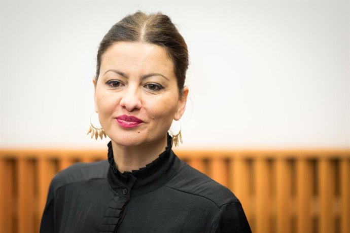 Archivo - La ministra de Infancia y Juventud, Sira Rego, interviene durante la jornada sobre ‘La protección de los menores en el ámbito digital: un reto social y político’, en el Congreso de los Diputados, a 13 de febrero de 2024, en Madrid (España). Jorn