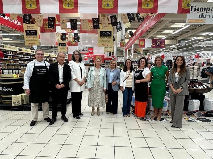 Agricultura lanza una nueva campaña de promoción de los alimentos Campo y Alma en los hipermercados Alcampo de C-LM