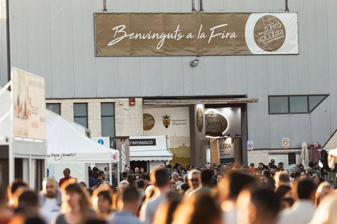 Fira del Torró i la Xocolata a la Pedra de Agramunt (Lleida)