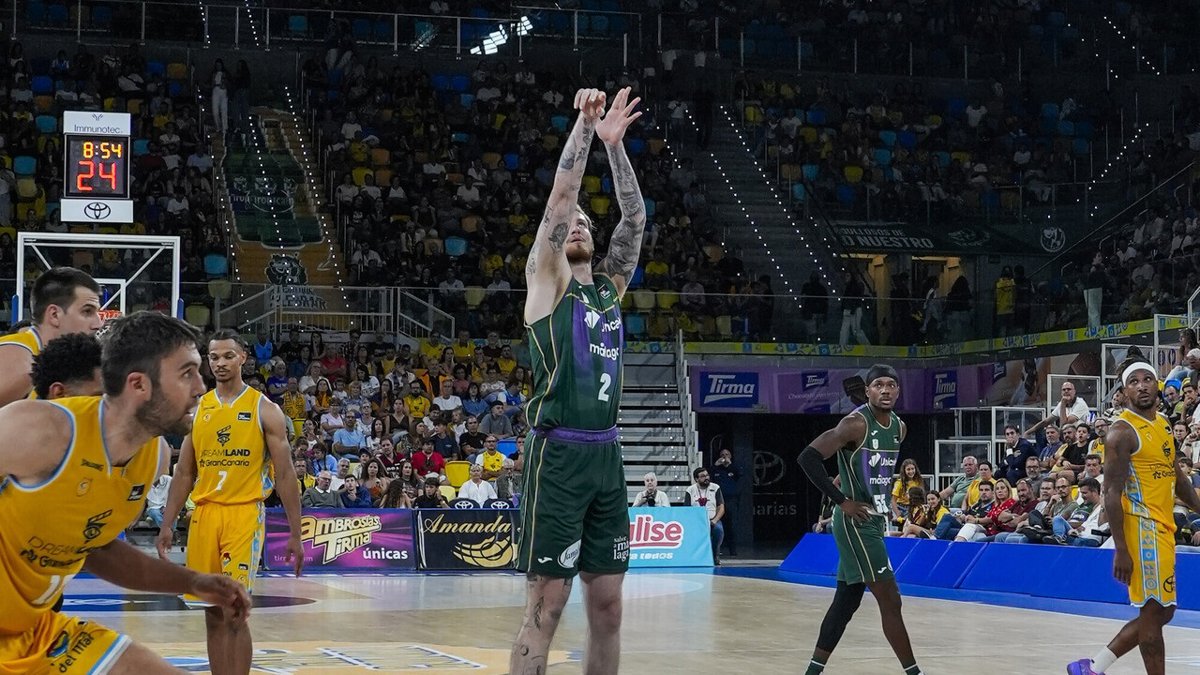 Unicaja, La Laguna Tenerife y UCAM Murcia hacen doblete en Liga